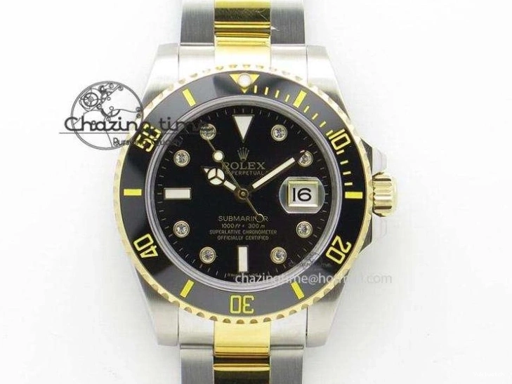 and Daytona Bezel Edition A7750 Black Gold DIWF Nylon Case DIW Carbon Black on Strap Dial 0117